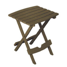 Adams Manufacturing 8500-09-3700 Kunststoff Quik-Fold Beistelltisch, Braun
