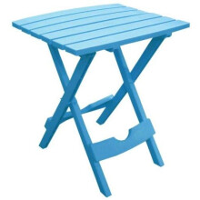 Adams Manufacturing Quik Fold Utebord, Resin, Poolblå