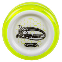 Duncan Toys Hornet Pro Looping Yo-Yo mit String-Kugellagerachse und Kunststoffkrper grn mit weier Kappe