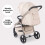 My Babiie My Babiie MB160 Plus Pushchair - Oatmeal 9