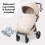 My Babiie My Babiie MB160 Plus Pushchair - Oatmeal 4