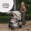 My Babiie My Babiie MB160 Plus Pushchair - Oatmeal 5