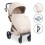 My Babiie My Babiie MB160 Plus Pushchair - Oatmeal 2