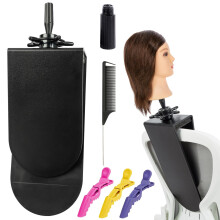Soporte de pinza para maniquí, soporte para cabeza de maniquí para peluqueros (1 paquete)