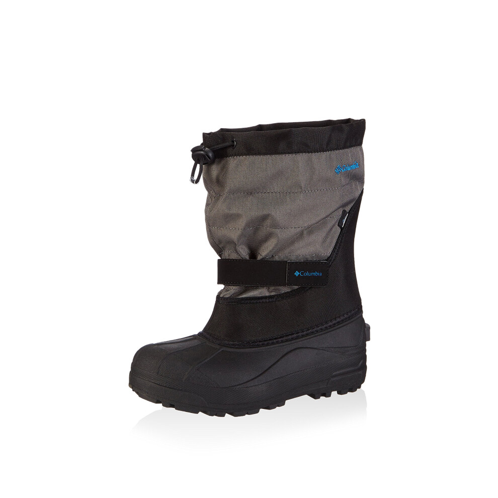 Bottes de neige Powderbug Plus II pour filles Columbia pour enfants Noir Hyper Blu