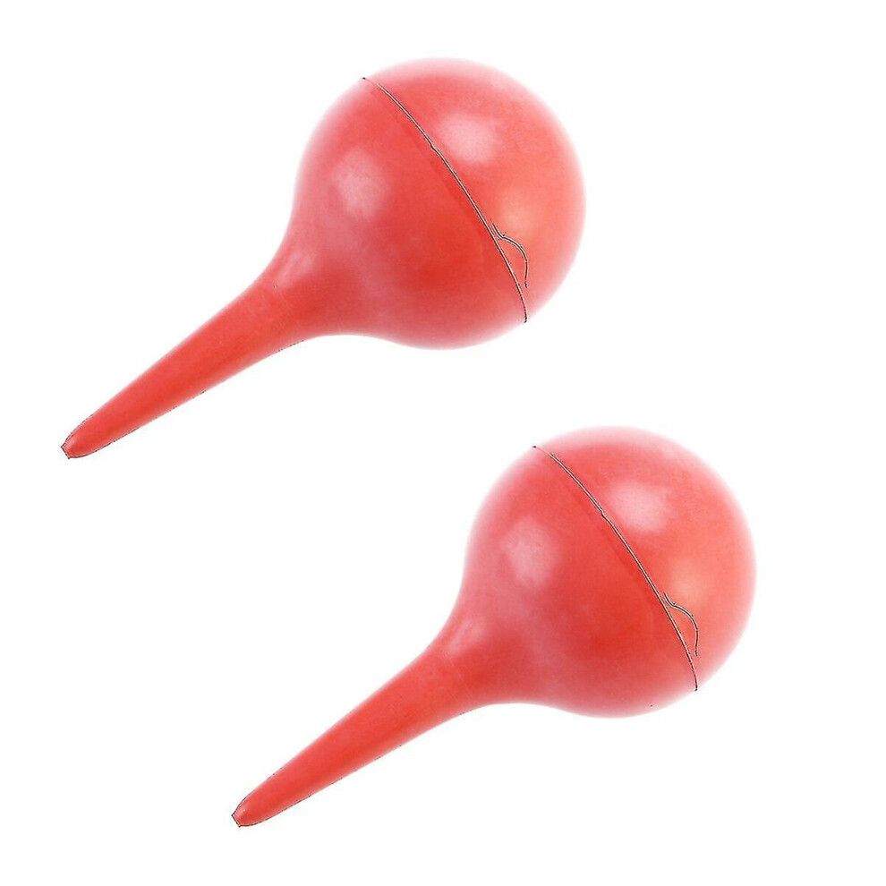 2pcs 30ml Ear Bulb Ear Washing Rubber Suction Sucker Squeeze Bulb Cleaning Tool