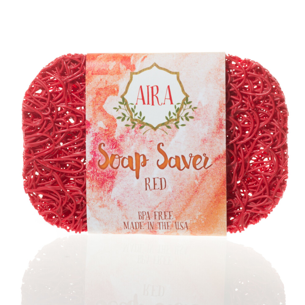 Aira Soap Saver - Soap Dish & Soap Holder Accessory - BPA Free Shower-image-OPC-PFPJX29-NEW