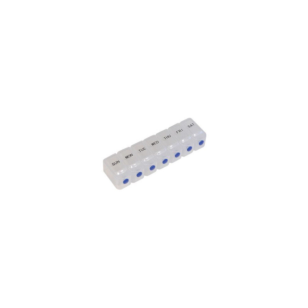Aidapt Deluxe Weekday Pill Dispenser With Push Button Release