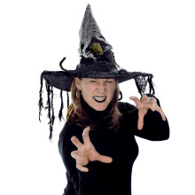 Beistle Witch Hat with Rat