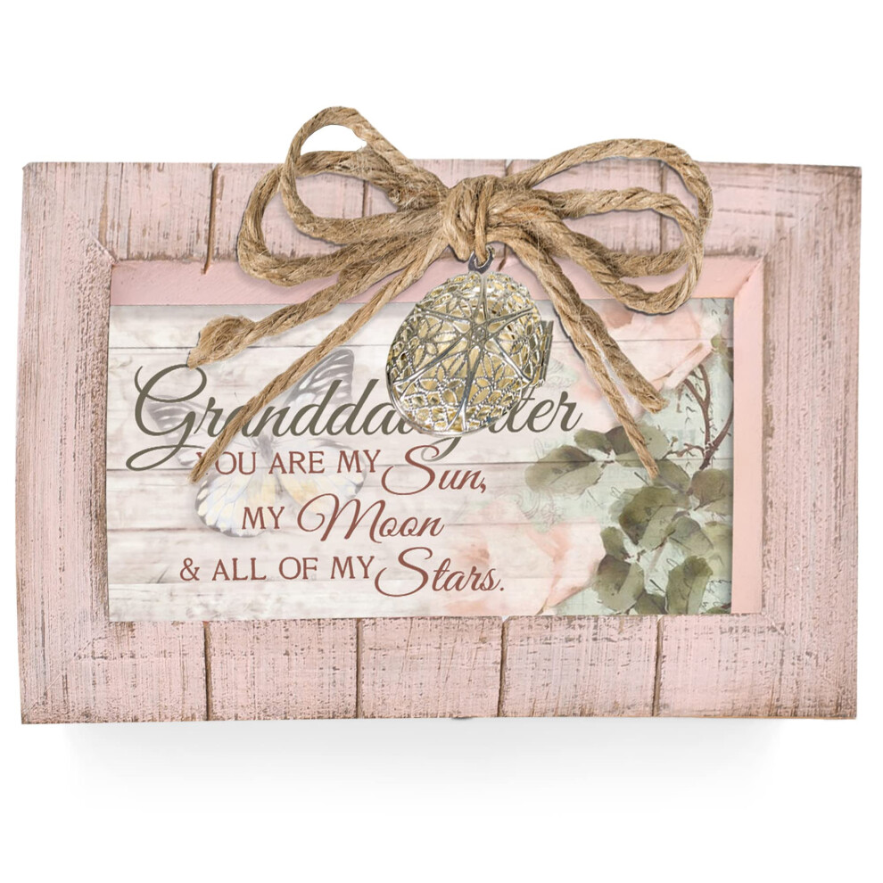 Chata Zahrada Vnucka Slunecn Hvezdy Petite Locket Blush Pink Music Box Plays You Are My Sunshine-image