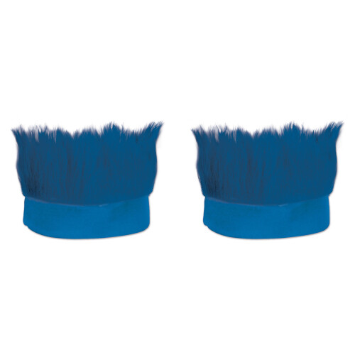 Beistle S60277-BAZ2 Heary Head Bandes 2 Piese OSFM Blue