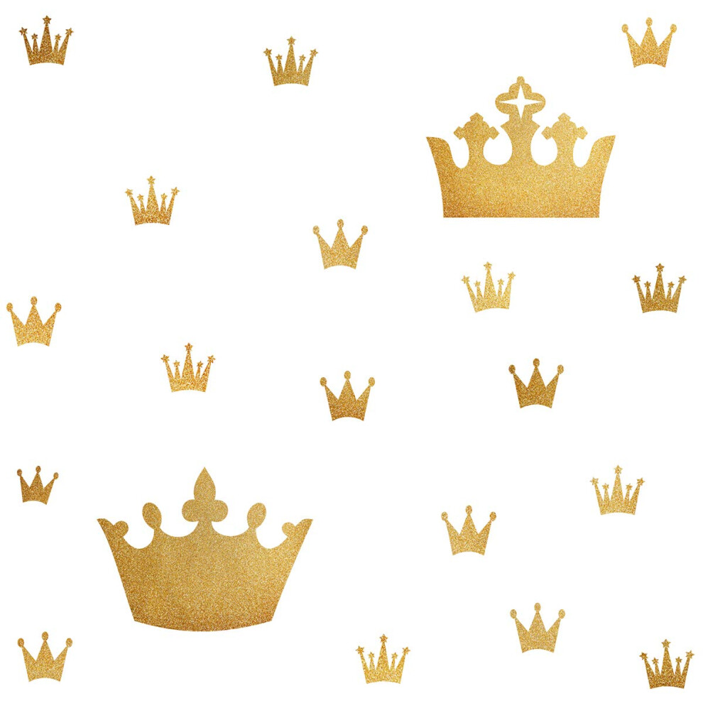 Crown Wall Decals For Girls Bedroom Kids Room Decals Nursery Wall Decals Princess Crowns Wall Stickers Crown In The Wall Remov Easma