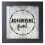 Lawrence Frames 8x8 Adventure Fund Black Shadow Box Frame 1