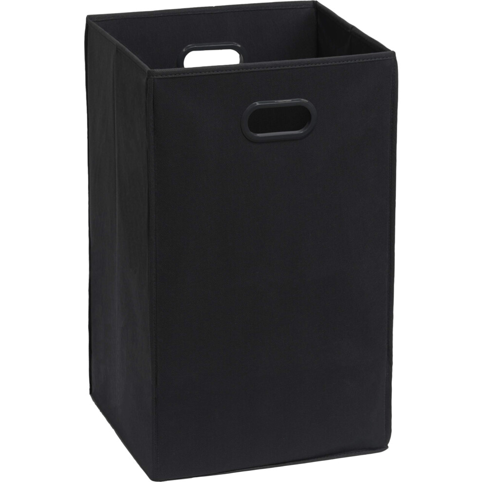 Panier     linge pliable SimpleHouseware, noir