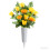 Stone Plastic Cemetery Vase 2-pack 3