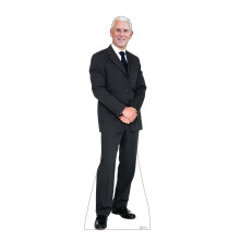 Pappfiguren von Mike Pence, lebensgroß, zum Aufstellen als Aufsteller