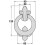 Letter Box Plate Fleur De LYS Cylinder Pull, Ring Door Knocker Set 7