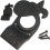 Letter Box Plate Fleur De LYS Cylinder Pull, Ring Door Knocker Set 3