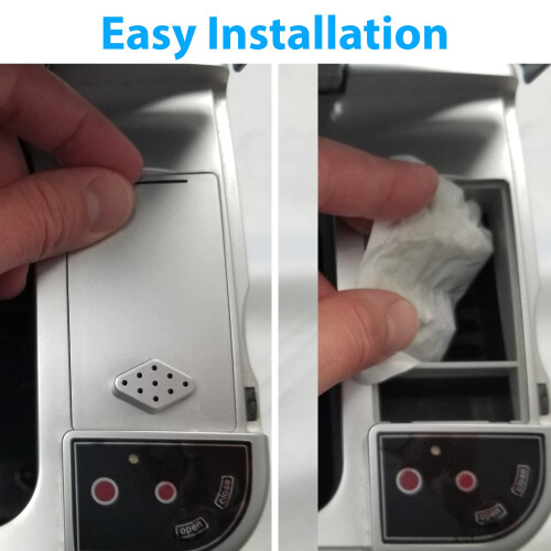 iTouchless 3-Pack AbsorbX Kompaktluktfilter för Soptunnor och Kompostkärl 2