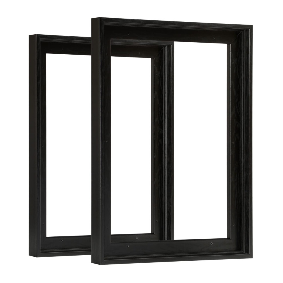 Folkor Cornice Galleggiante Per Tela Da 12X16 Pollici 0608 Profonda 2 Confezioni Cornice Galleggiante Per Stampe Su Tela Cornice Artistica Per Parete