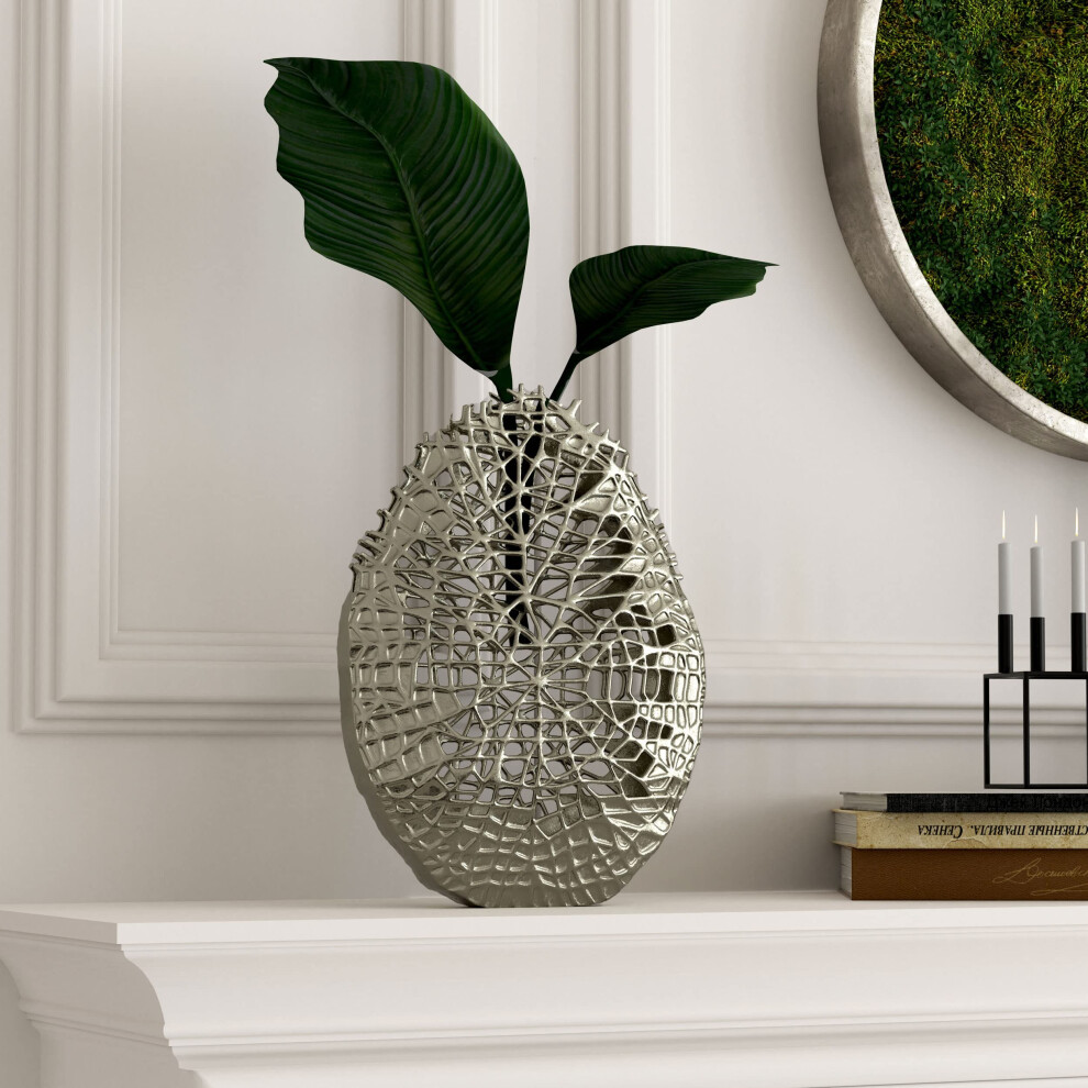 Danica 14 Vaso Da Tavolo In Metallo Piccolo Nichel-image