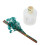 COCORR?NA Reed Diffuser - Ocean Breeze Scented Diffuser med 8 pinnar Doft fr hemmet Reed Diffuser fr badrumshyllinredning 3