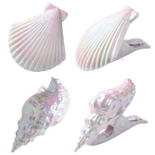 Muscheln Strandtuch-Clips für Strandstühle Strandtuch-Clips für Poolstühle Lounge-Stühle Trockengestelle Dekorative Winddichte T
