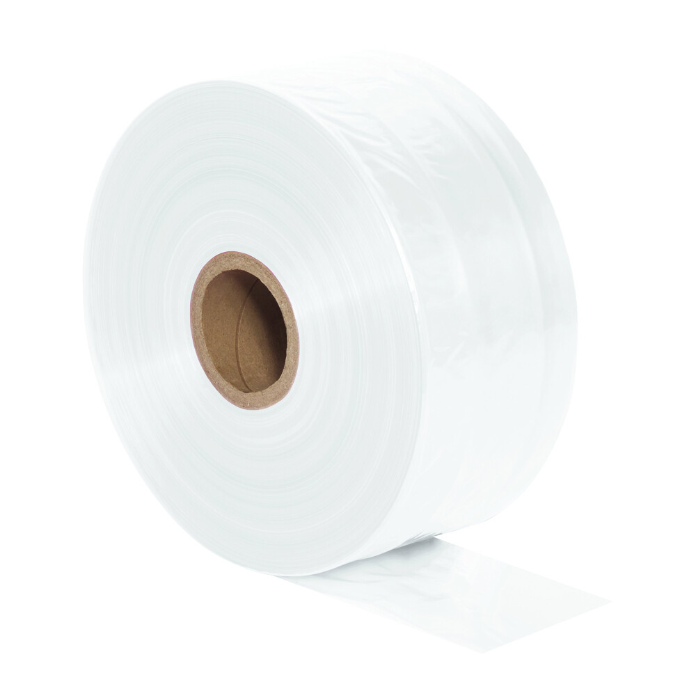 Aviditi Poly Tubing Roll 4 X 2900 15 Mil Clear Voor Op Maat Gemaakte Polyzakken-image