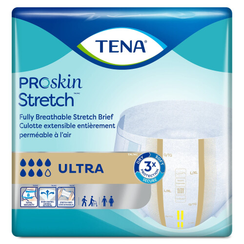 Tena Tena Ultra Stretch Σλιπ Μέγεθος Large/XL Συσκευασία/72 (2 Σακούλες των 36) 1