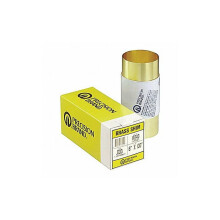 Messing shim voorraadrollen - 17s6 .006 messing shimstock 6""x100""