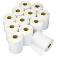 9527 Producto 1744907 Etiquetas de env   o para LabelWriter 4XL blancas de 4"" x 6"" 220 por paquete (12 rollos)