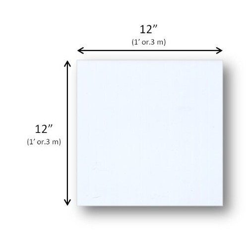Styrolplatten - 12x12x.030 - 4er Pack 1