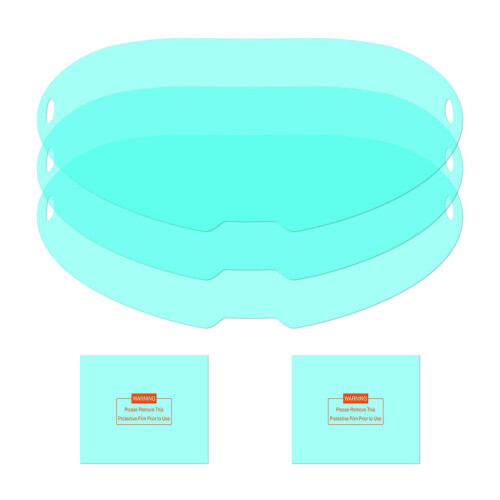 YESWELDER 3PCS Μεγάλη Οθόνη Εξωτερικός Αντικαταστάτης Φακός για Κράνος Σωληνωτής LYG-Q800D
