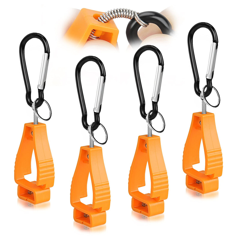 Nanhong 4Pcs Glove Clips For Work Glove Holders,Ideal For Glove Clips For Construction 741663841202