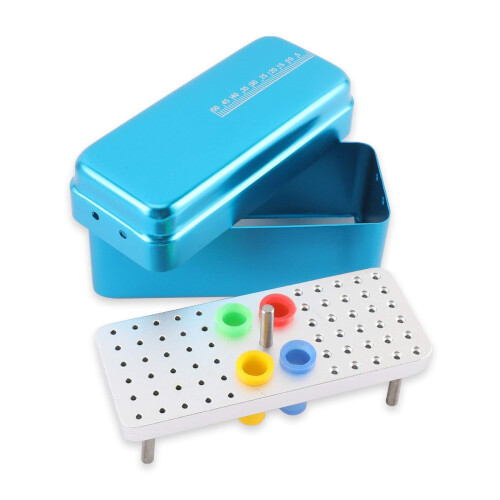 Annhua Dental Bur Blocks Autoclavable 60 Holes Disinfection Diamond B ...