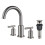 Robinet de salle de bain nickel  brossage 1