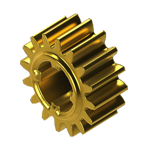Lippert 238893 16 Tooth Spur Gear | 16 DP/20 PA 1