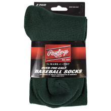 Rawlings Basebollstrumpor 2 Par (MediumMörkgrön)