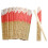 Solid Splinter-Less Smooth Sturdy Chopsticks 500 pairs  Individually W 1