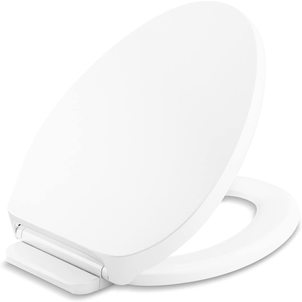 Photos - Toilet Seat Kohler K280040 Drift ReadyLatch Quiet Close Elongated  White 28004-0 