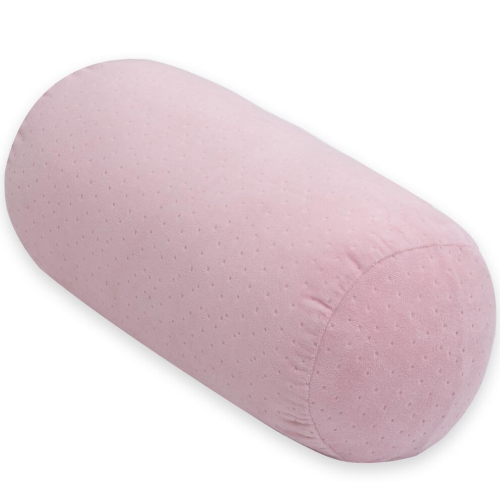 oreiller traversin rond MIDDLE ONE avec housse en velours amovible, oreiller cervical en rouleau tubulaire pour le soutien de la t   te, du cou, du