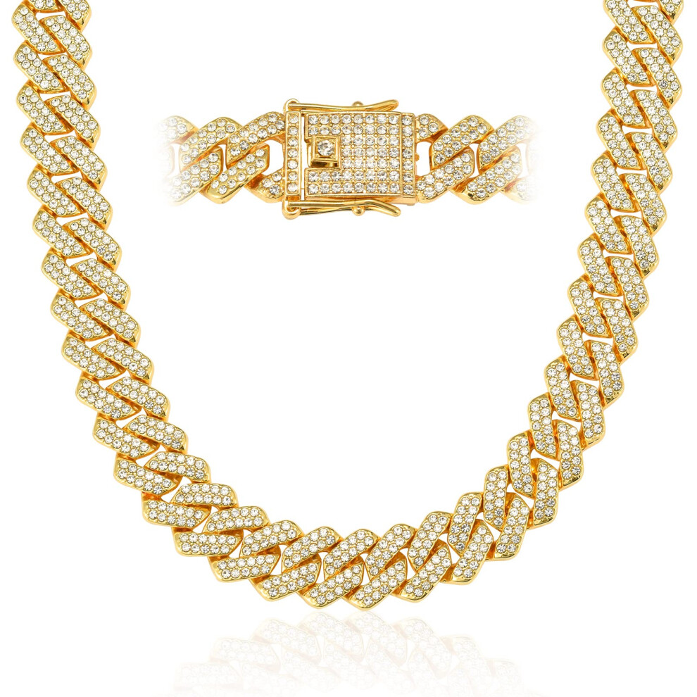 Kubnsk Retzek Cblkus Pozlacen 18K Zlatem 14Mm Hip Hop Perky Pro Mue A Eny-image