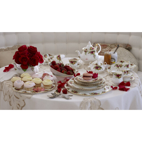Real Techniques Royal Albert 15210007 Πιάτο Σαλάτας Old Country Roses, 8" 1