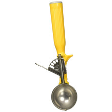 Vollrath 1-5/8 oz rustfrit stål Disher - Størrelse 20 gul