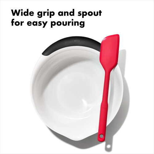 OXO OXO Good Grips Μπολ Ανάμειξης 5-Quart, Λευκό/Μαύρο 2