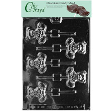 Cybrtrayd Life of the Party Spring Bear Lolly Animal Chocolate Candy Moule dans Scelled Protective Poly Bag Imprime avec des instructions de moul