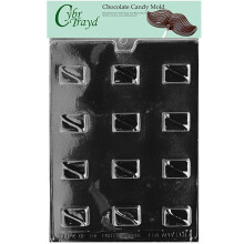 La duree de vie cybrtrayd de la fete a rempli toutes les occasions Moule de bonbons au chocolat dans des sacs en poly scelles imprimes avec des i