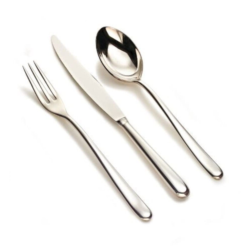 Alessi Cuchara de Postre Alessi Caccia Plata 2