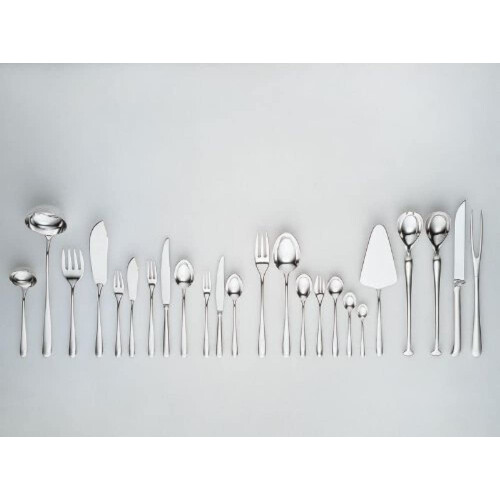 Alessi Cuchara de Postre Alessi Caccia Plata 1