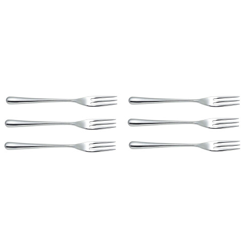 Alessi Tenedor de Postre Alessi Caccia Plata
